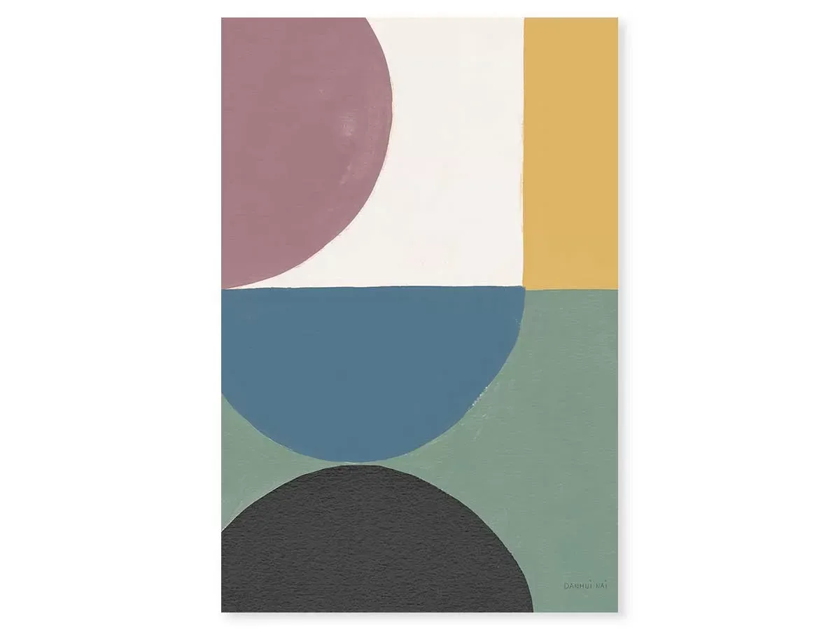 Tableau retro coloré v imprimé sur toile 40x60 cm