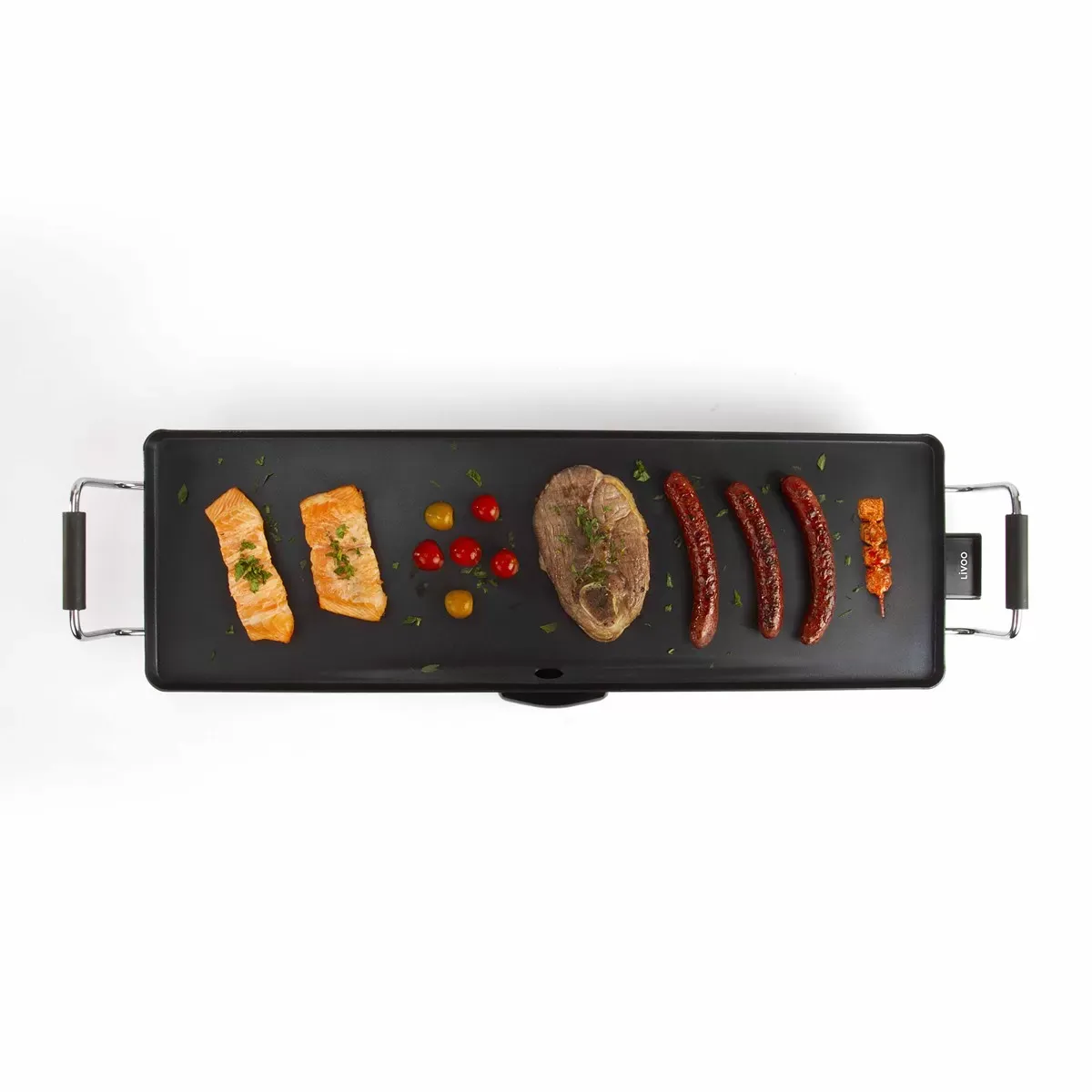 Plancha Teppan Yaki, grill 70 cm Noir