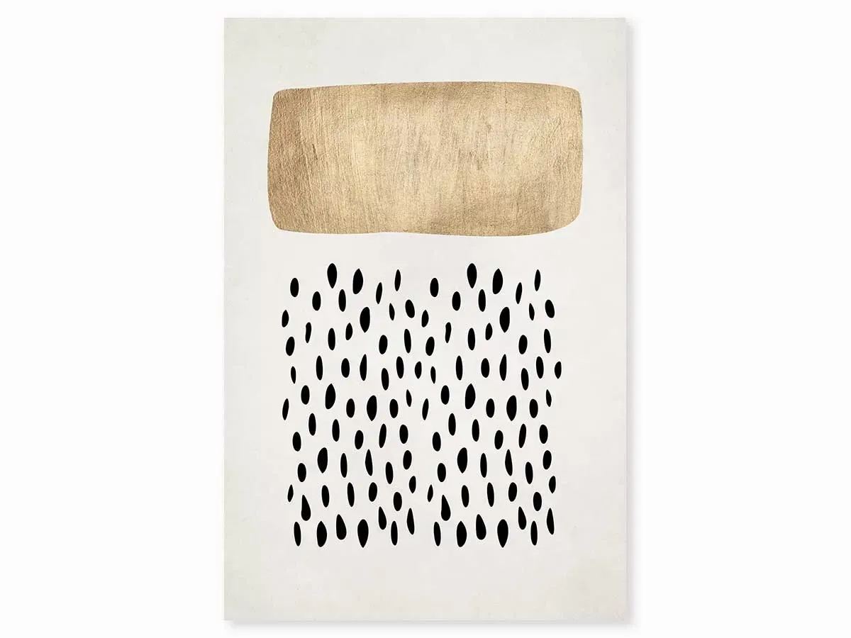 Tableau abstrait N°5 Opus imprimé sur toile 40x60 cm