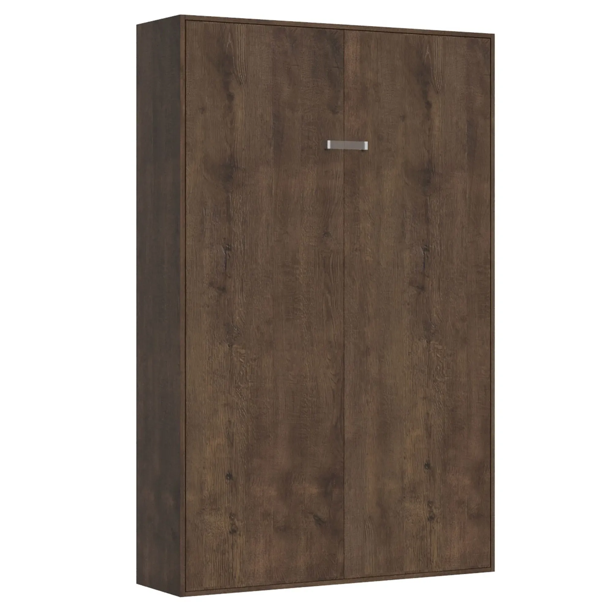 Lit escamotable vertical 140 noyer