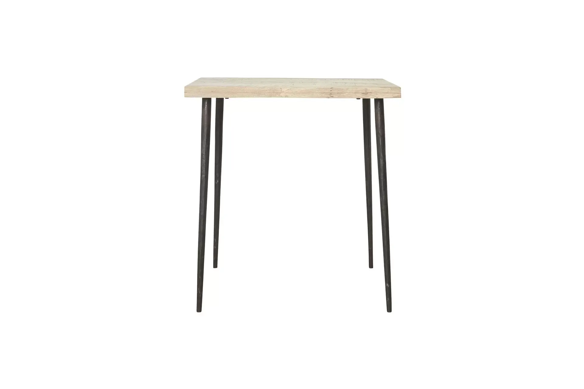 Petite table de repas 4 places en bois beige