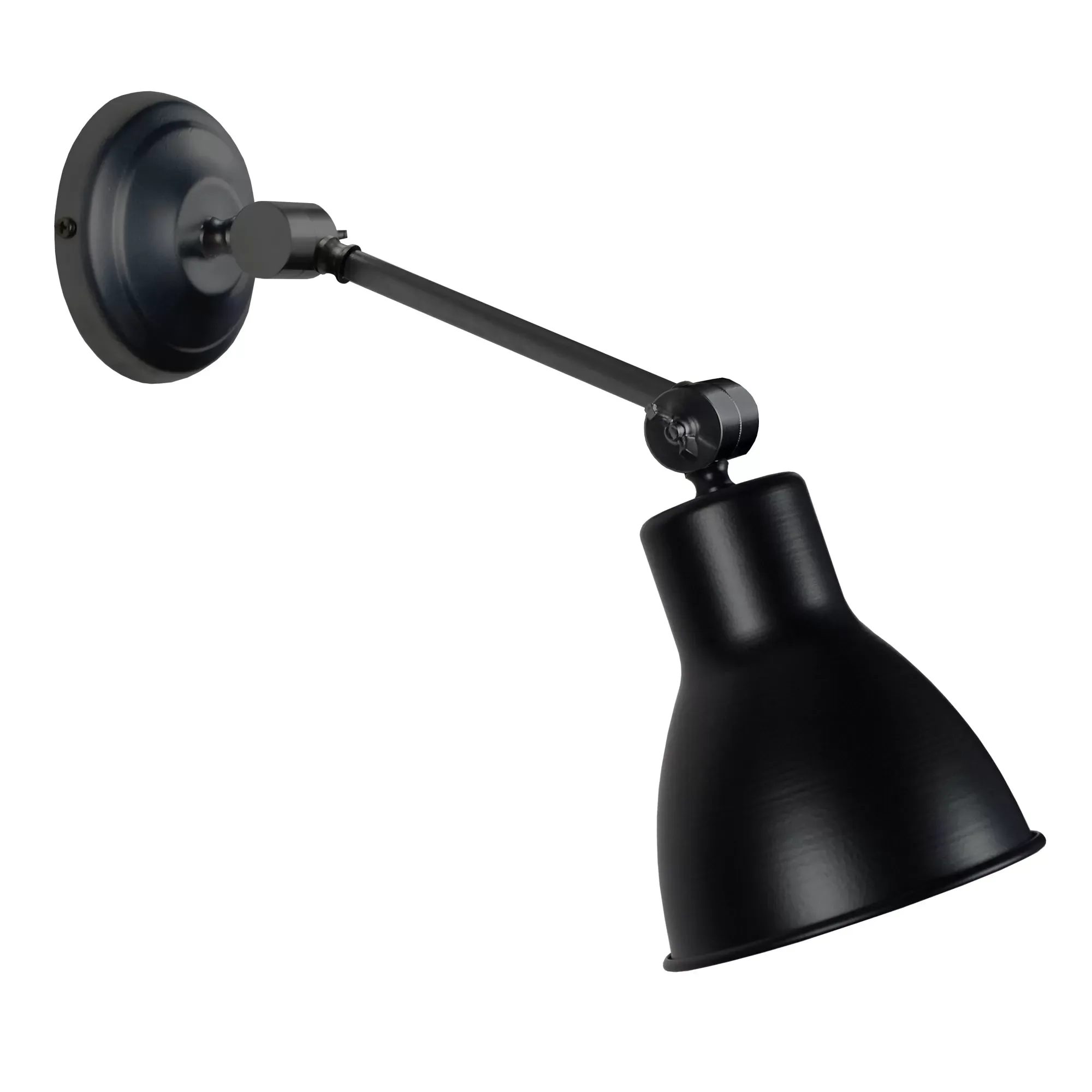 Applique  métal,Noir ,H40xD13xP40cm