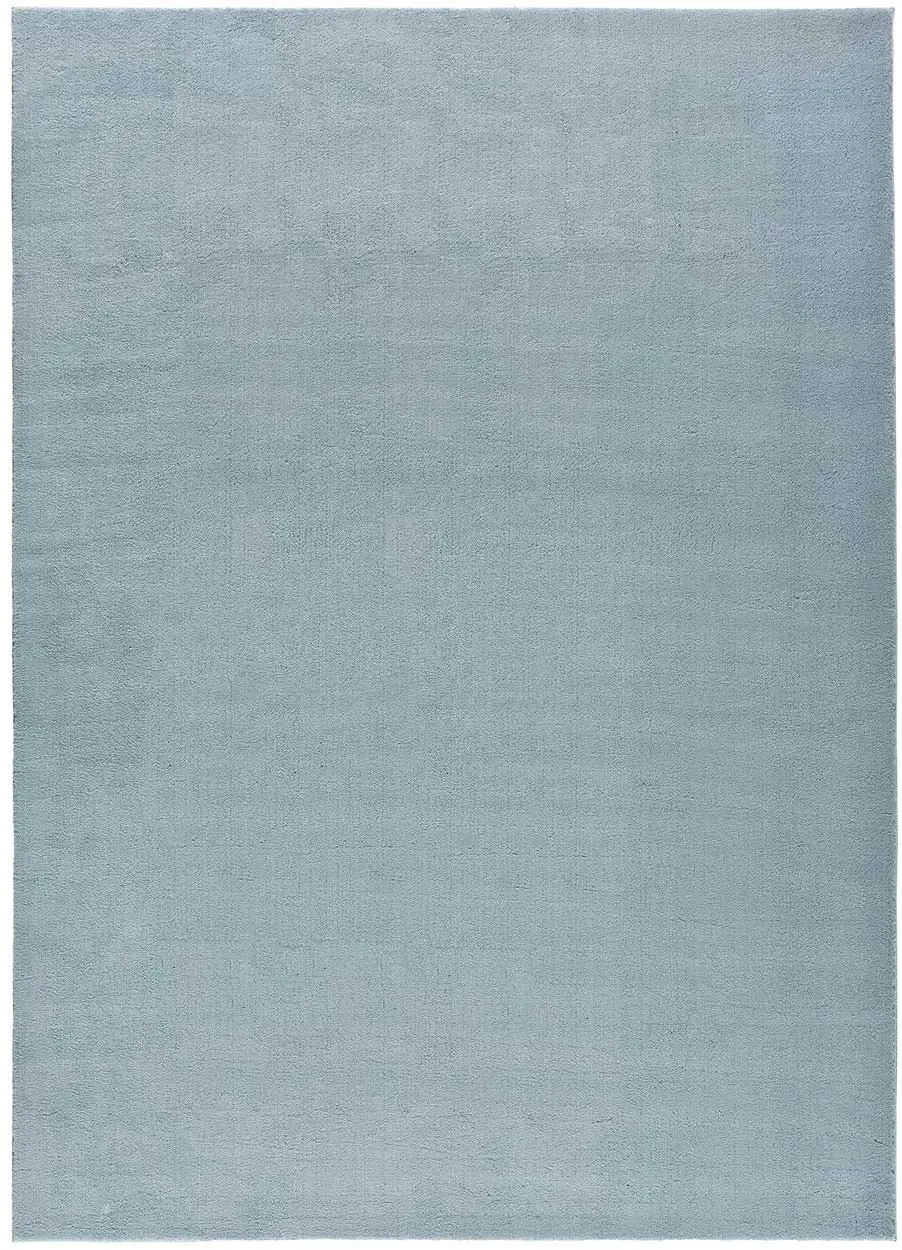 Tapis lavable bleu antidérapant 120x170 cm