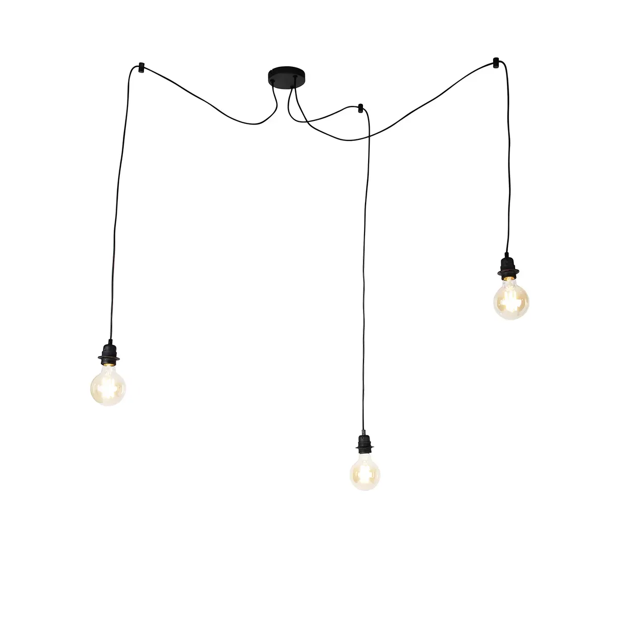 Suspension en acier noir