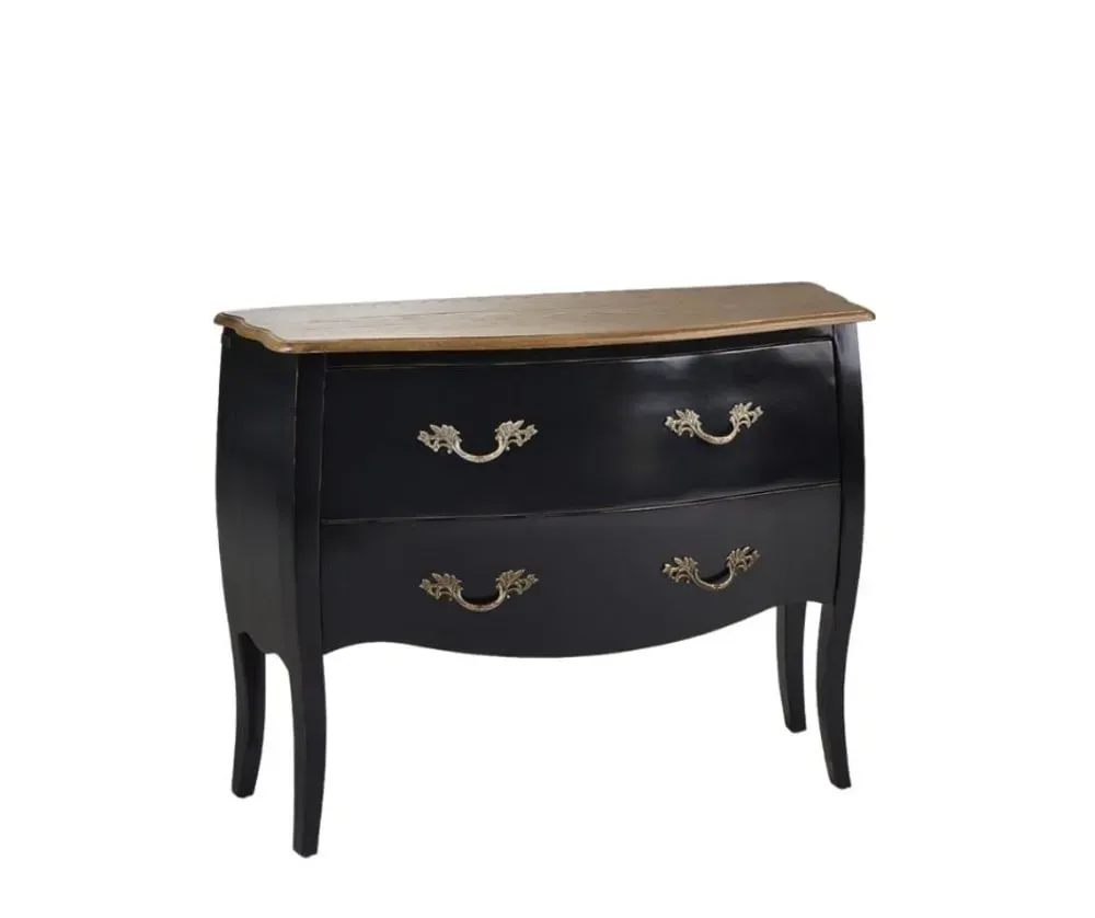 Commode plateau chêne noir