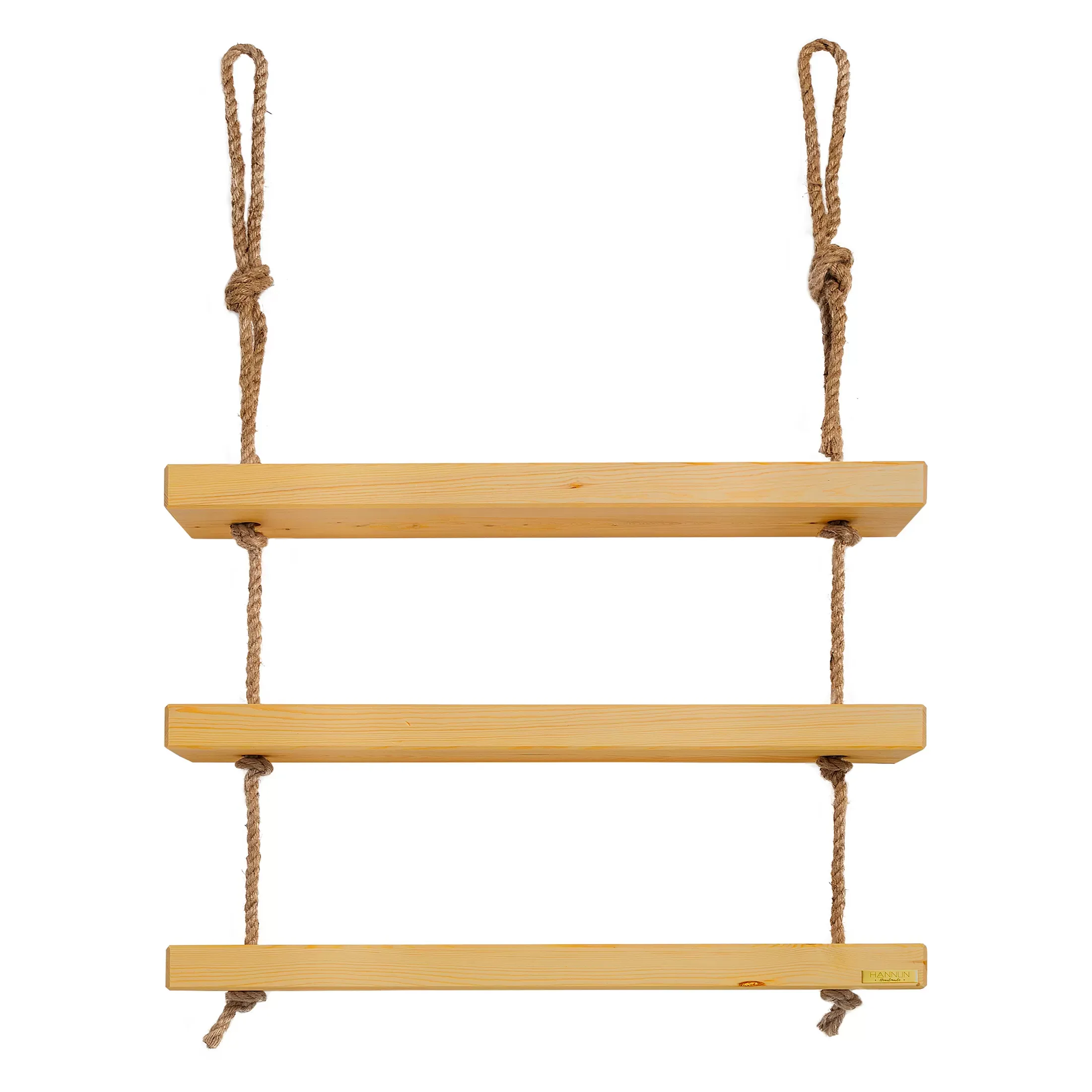 Étagère murale en bois massif désert 3 étagères 70 cm