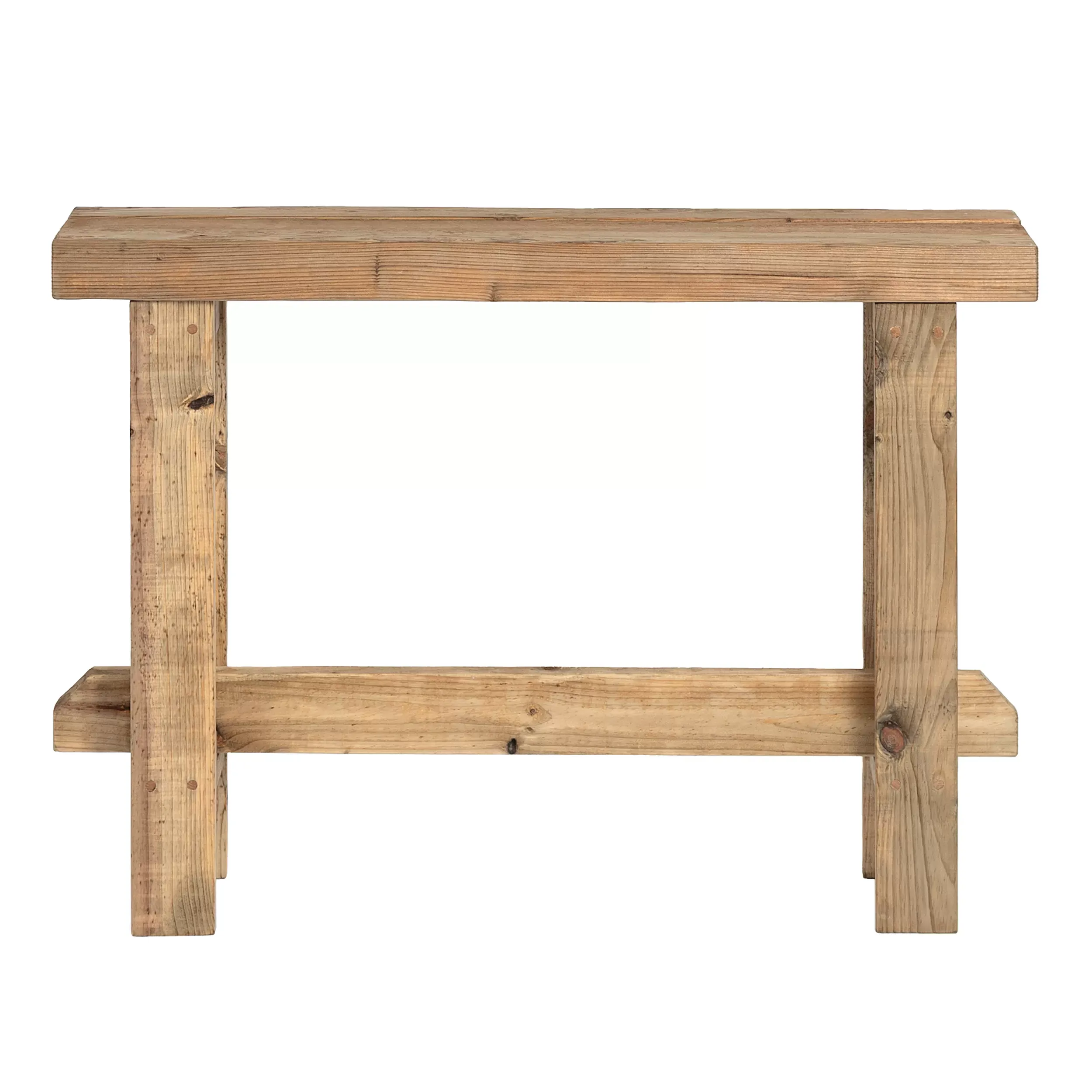 Console en bois d'épicéa massif