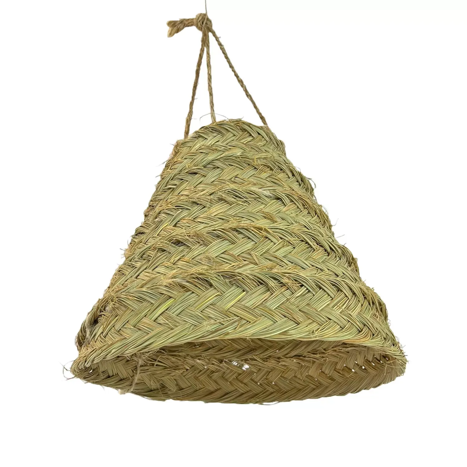 Lampe suspendue en fibres naturelles D.35cm