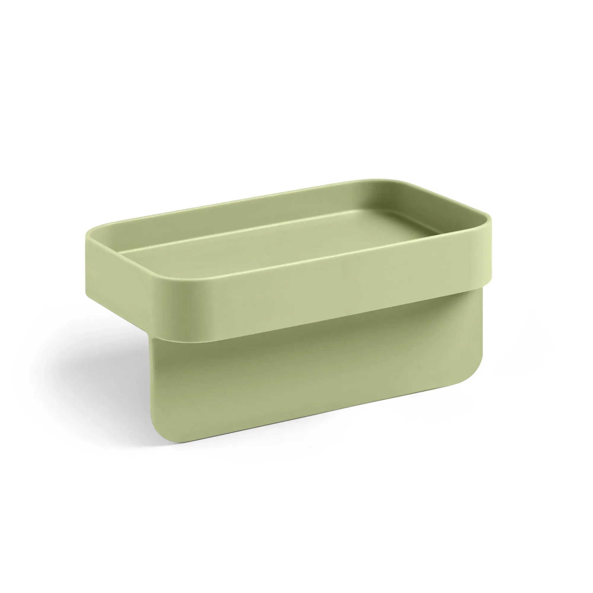 Porte-éponge à ventouses en polypropylène vert