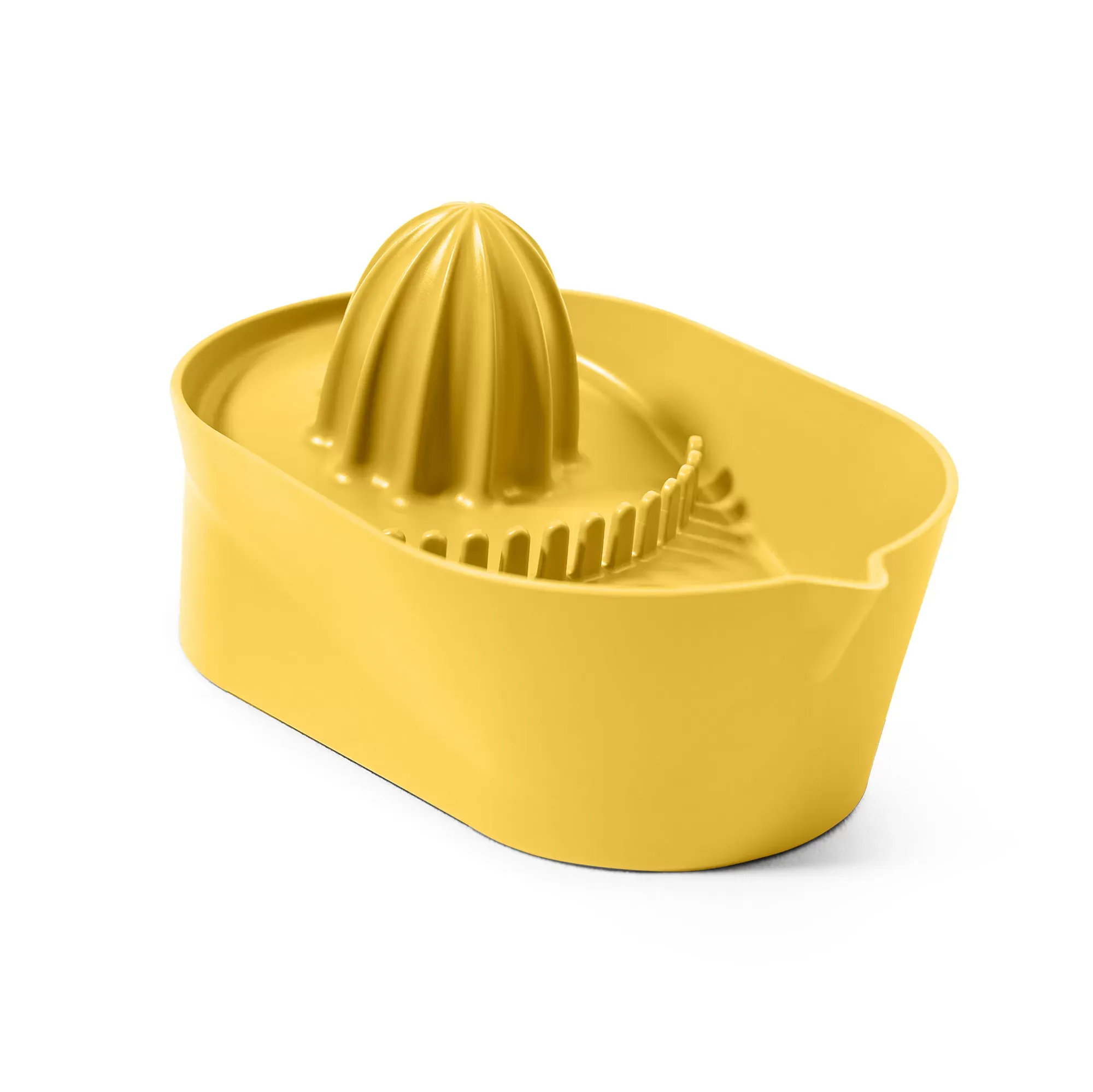 Presse-agrumes en polypropylène jaune