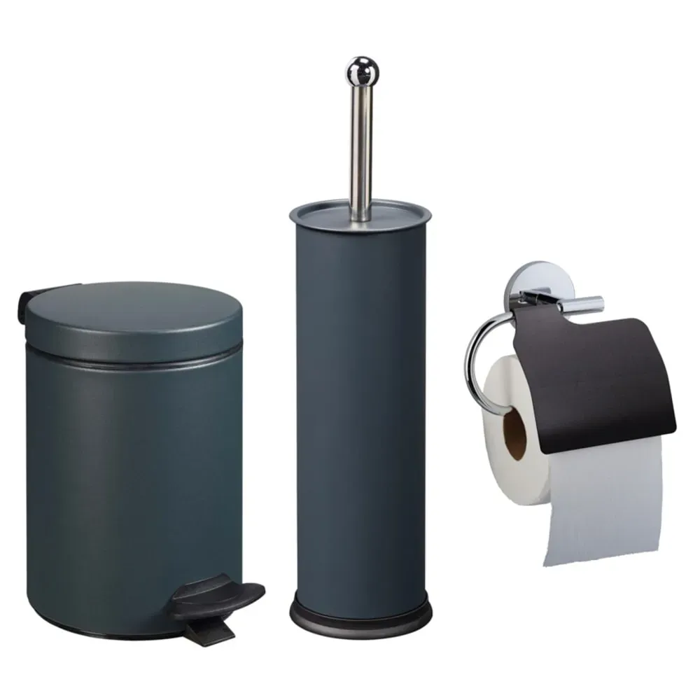 Ensemble toilettes avec poubelle 3L et accessoires