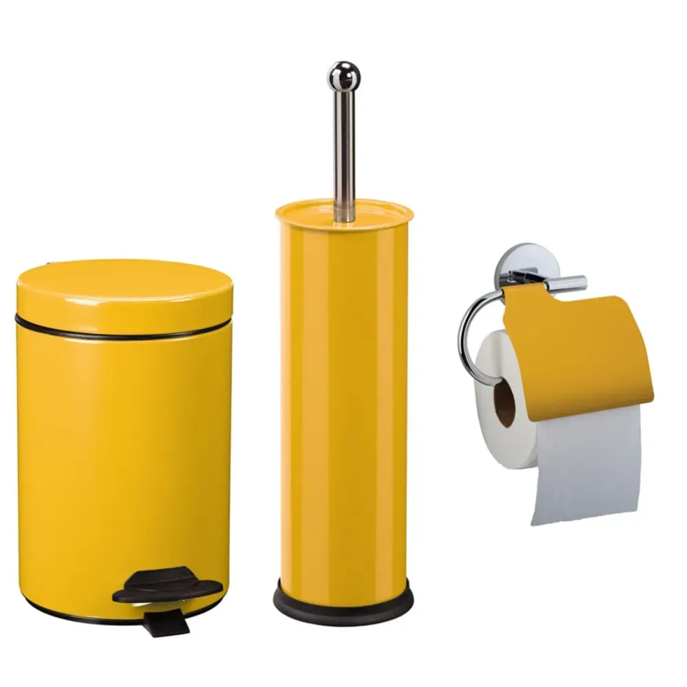 Ensemble toilettes avec poubelle 3L et accessoires