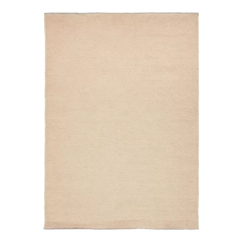 Tapis réversible beige/gris foncé 120x170