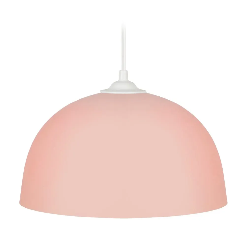 Suspension  métal,Rose ,H70xD 24xP24cm