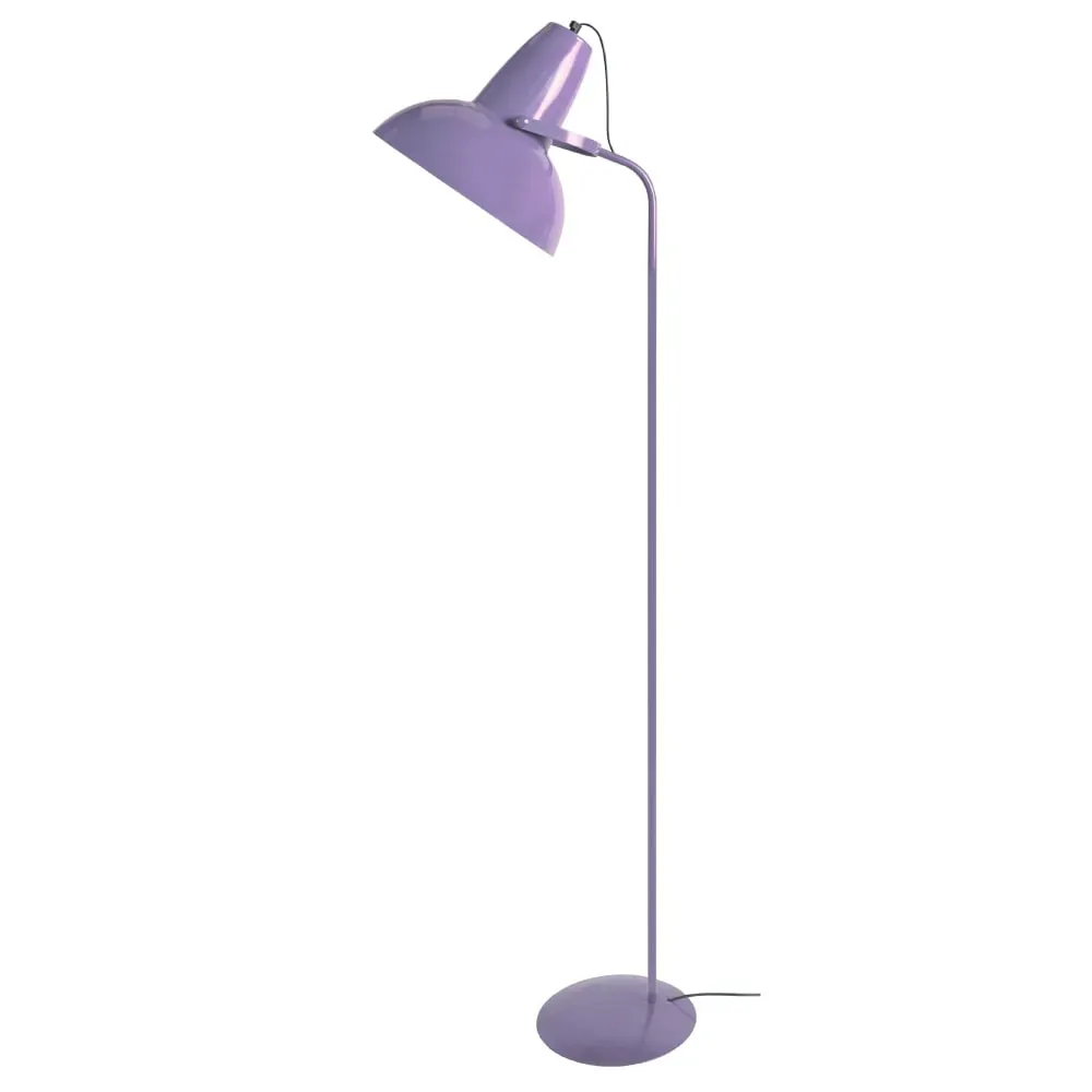 Lampadaire liseuse  métal,Violet ,H150x D 29xP29cm