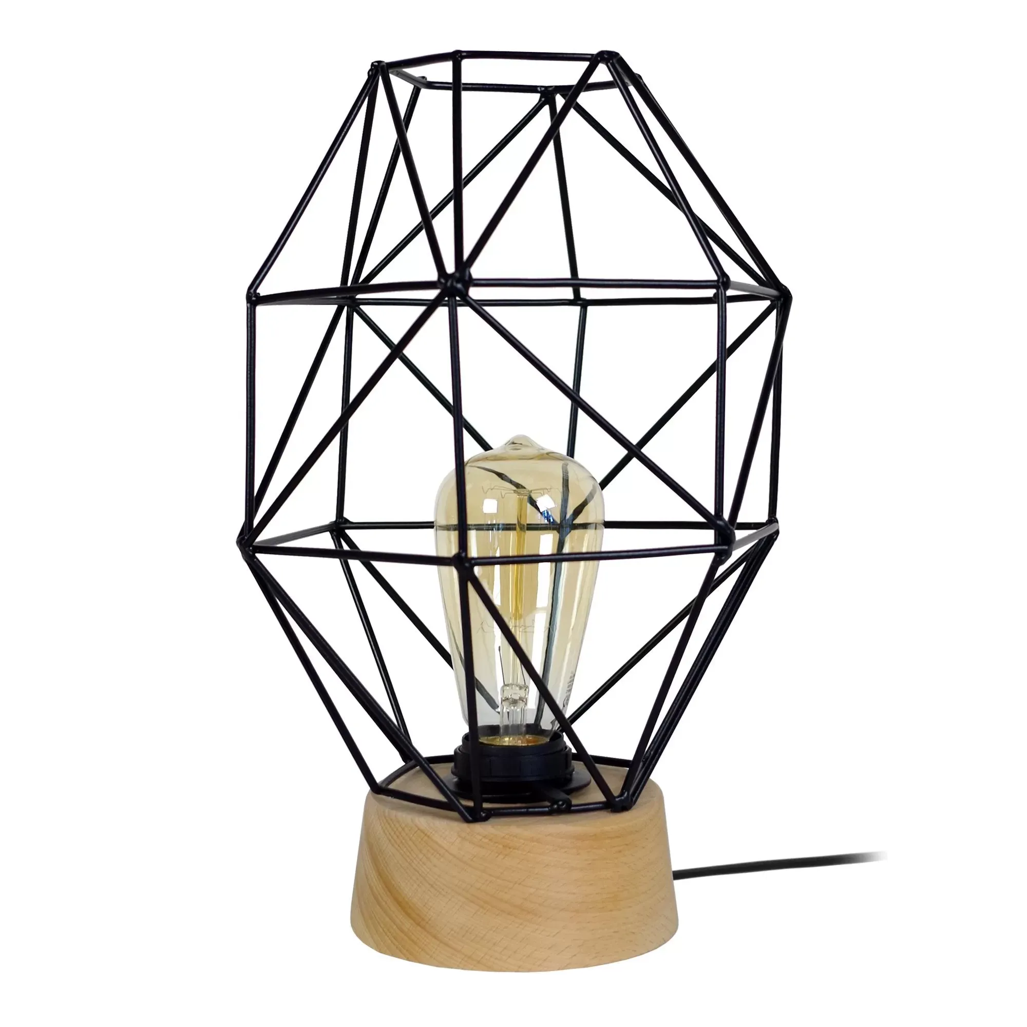 Lampes à poser  bois,naturel,H32xD21xP21cm