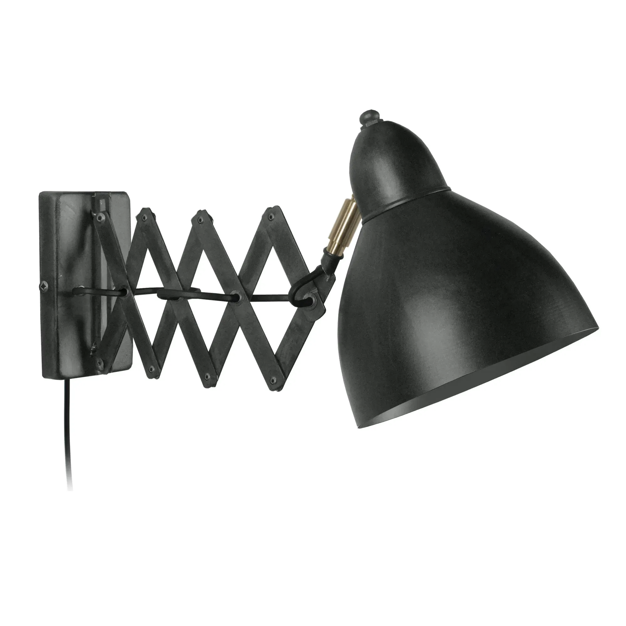 Applique  métal,anthracite,H20xD16,5xP60cm