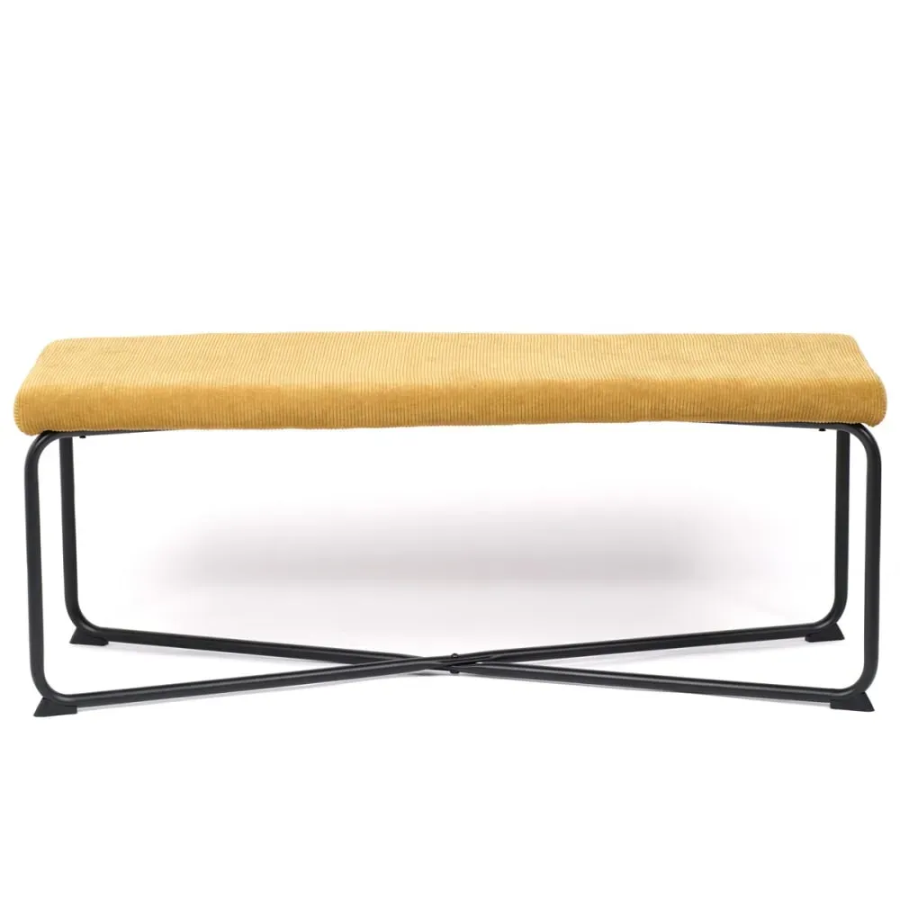 Banc en velours côtelé  TU