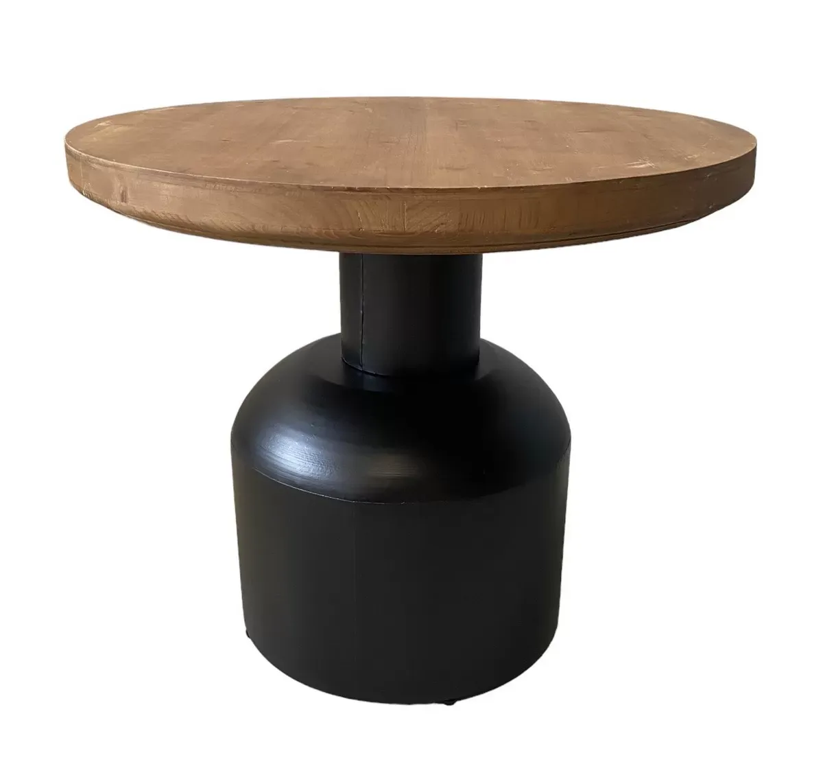 Table basse en bois et métal noir D60