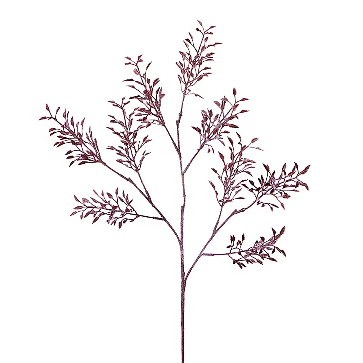 Feuillage de glycine artificielle embrumée violet H79