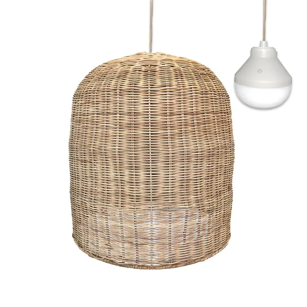 Suspension d'extérieur nomade Rotin Beige H45CM