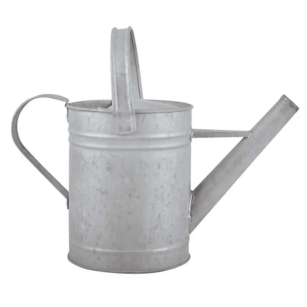 Arrosoir zinc patiné 1.5 L gris