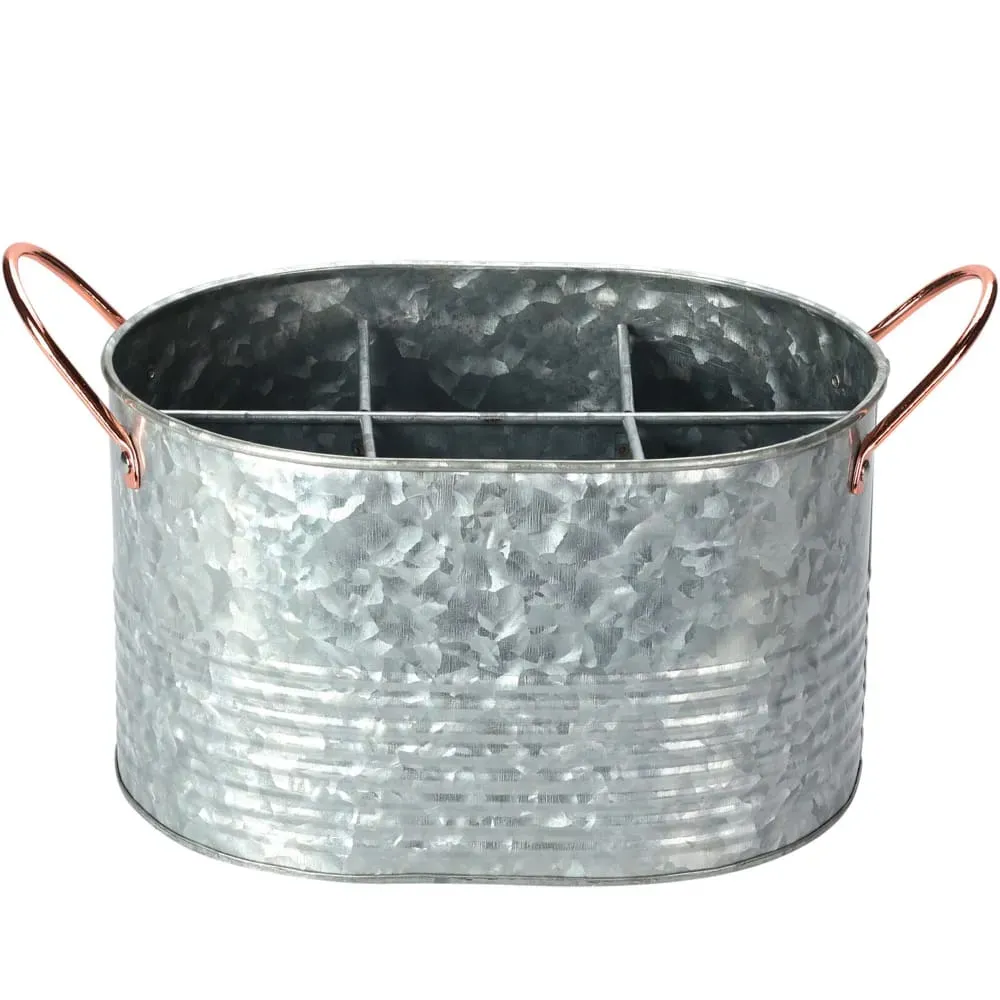 Porte bouteilles métal zinc 6 bouteilles