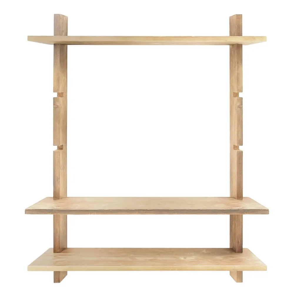 Étagère modulaire individuelle naturel