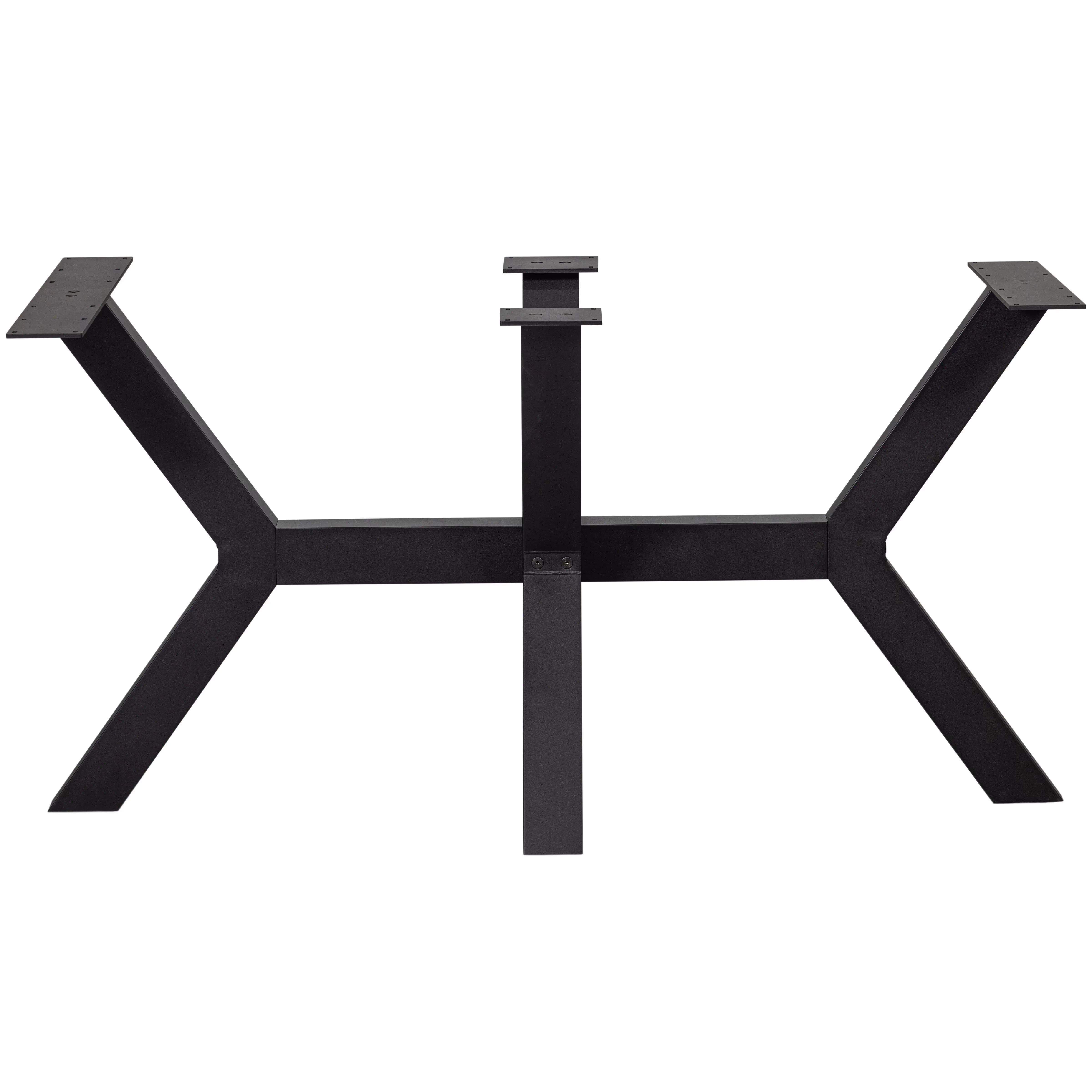 Pied de table Zeeland en métal noir