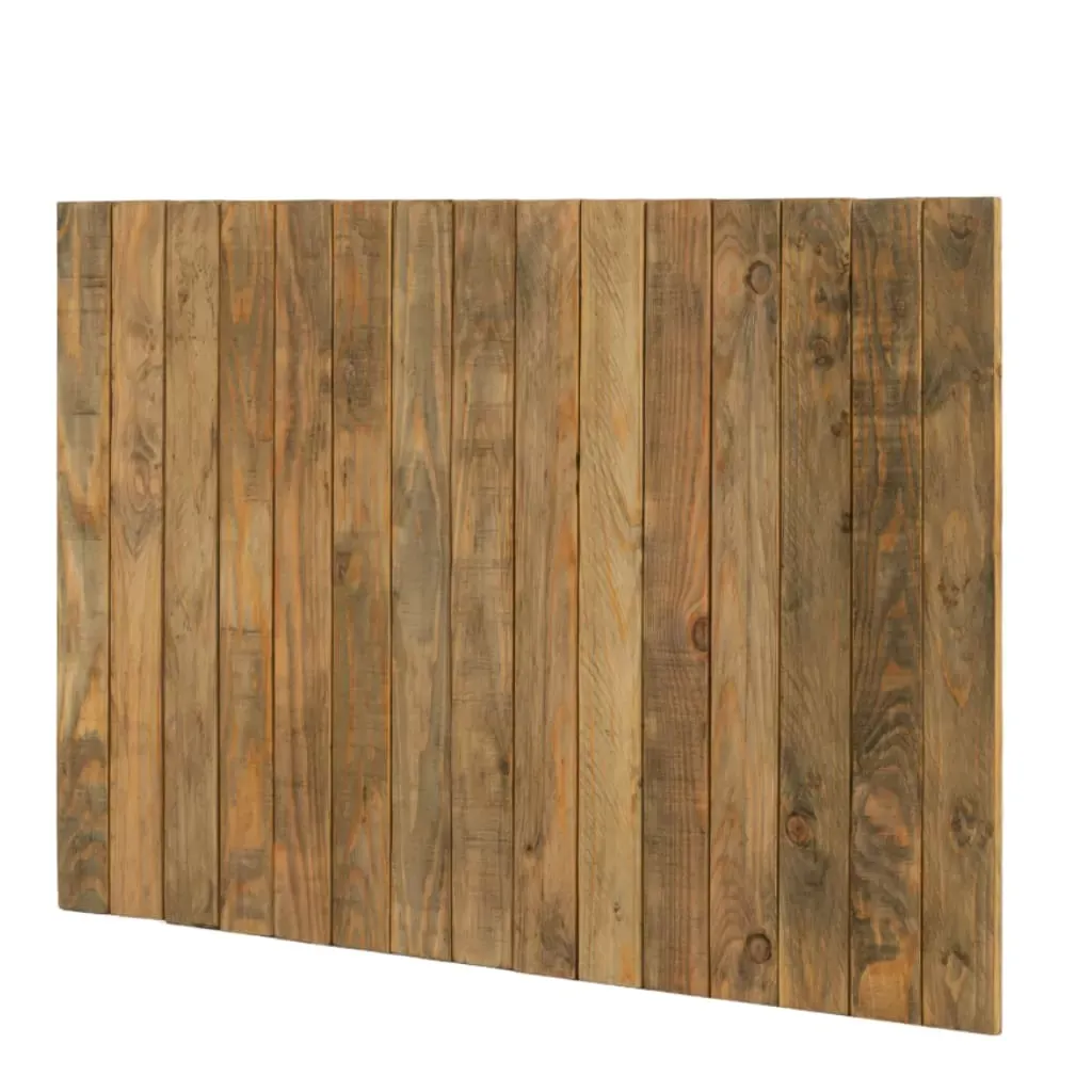 Tête de lit en bois pour lit de 135 cm couleur marron