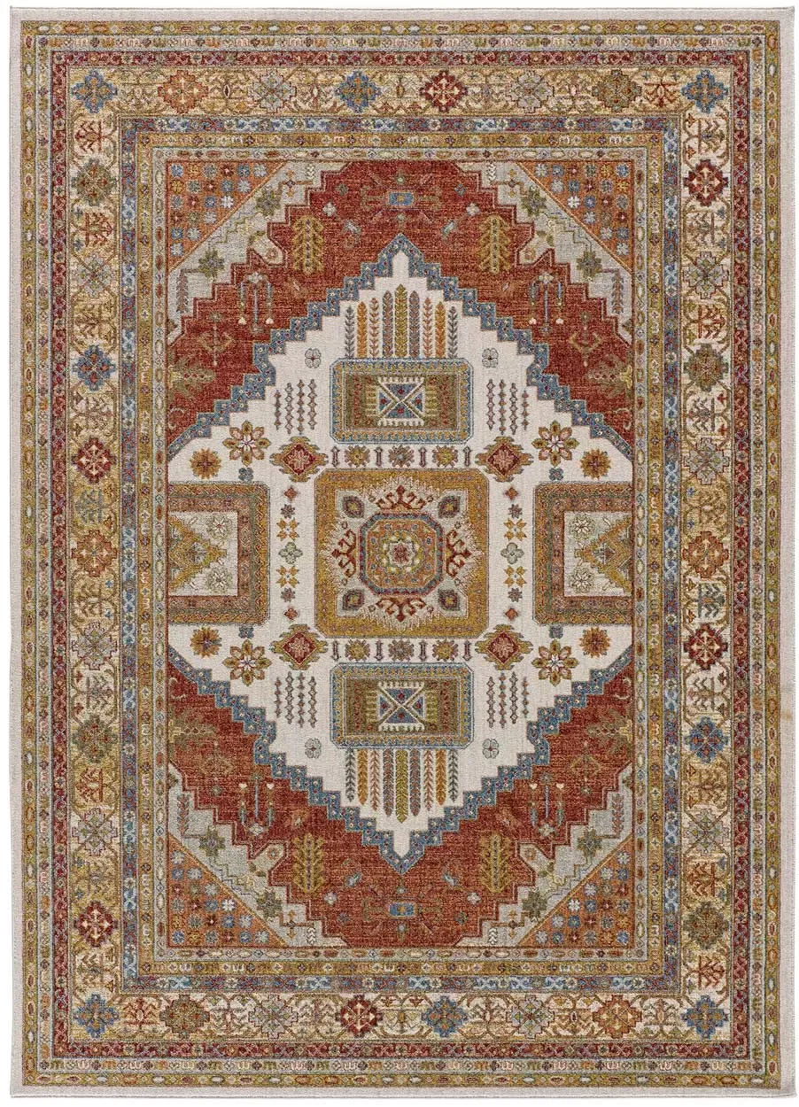 Tapis vintage rouille 160x230 cm