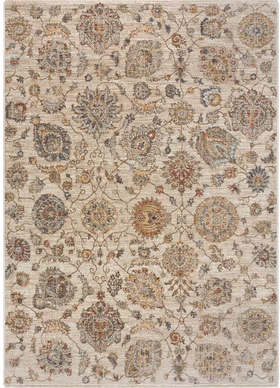 Tapis vintage beige/terracotta 133x190 cm