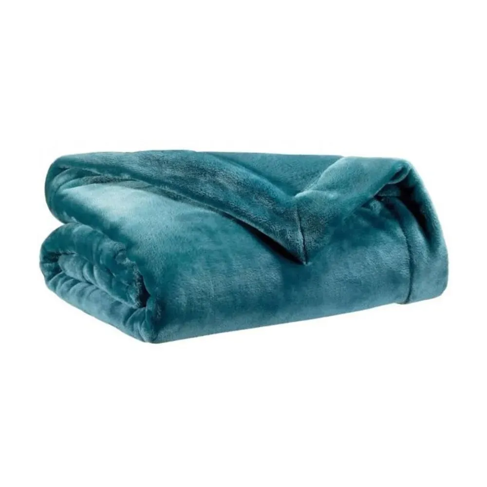 Plaid en Polyester Paon 150x200 cm