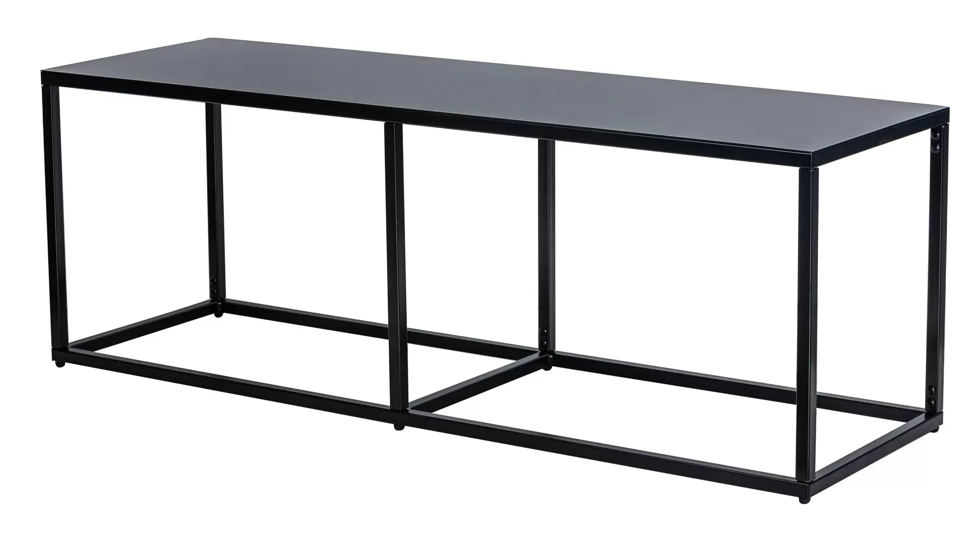 Banc en métal style industriel noir