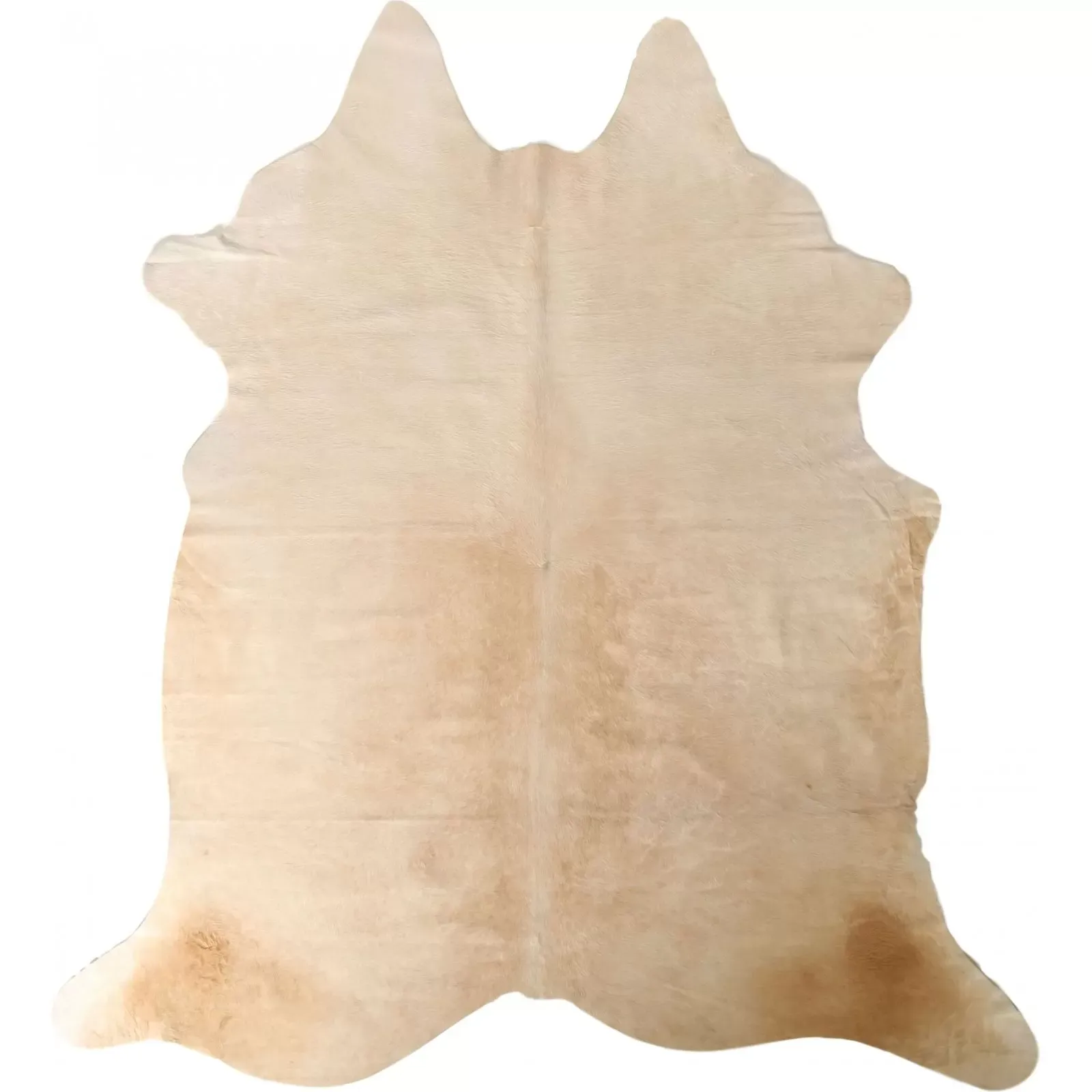 Tapis peau naturelle Cuir Blanc