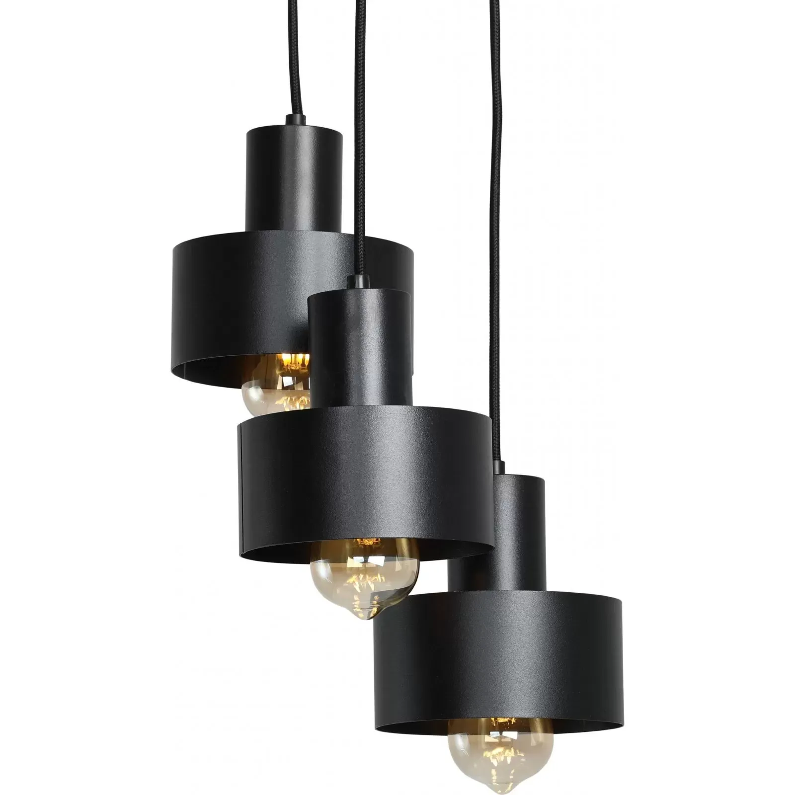 Suspension Acier Noir 33x33x15 cm