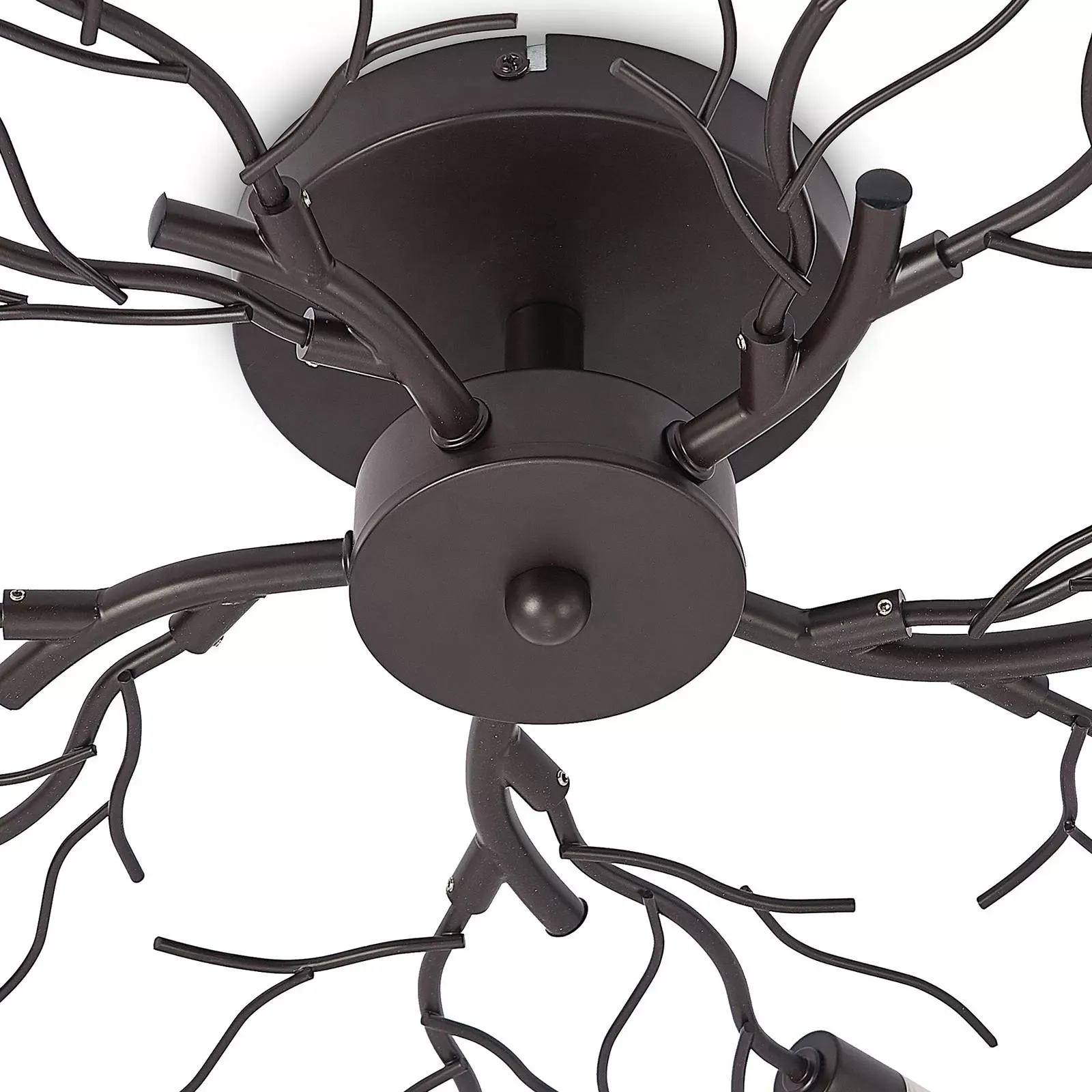 Plafonnier en Métal Marron