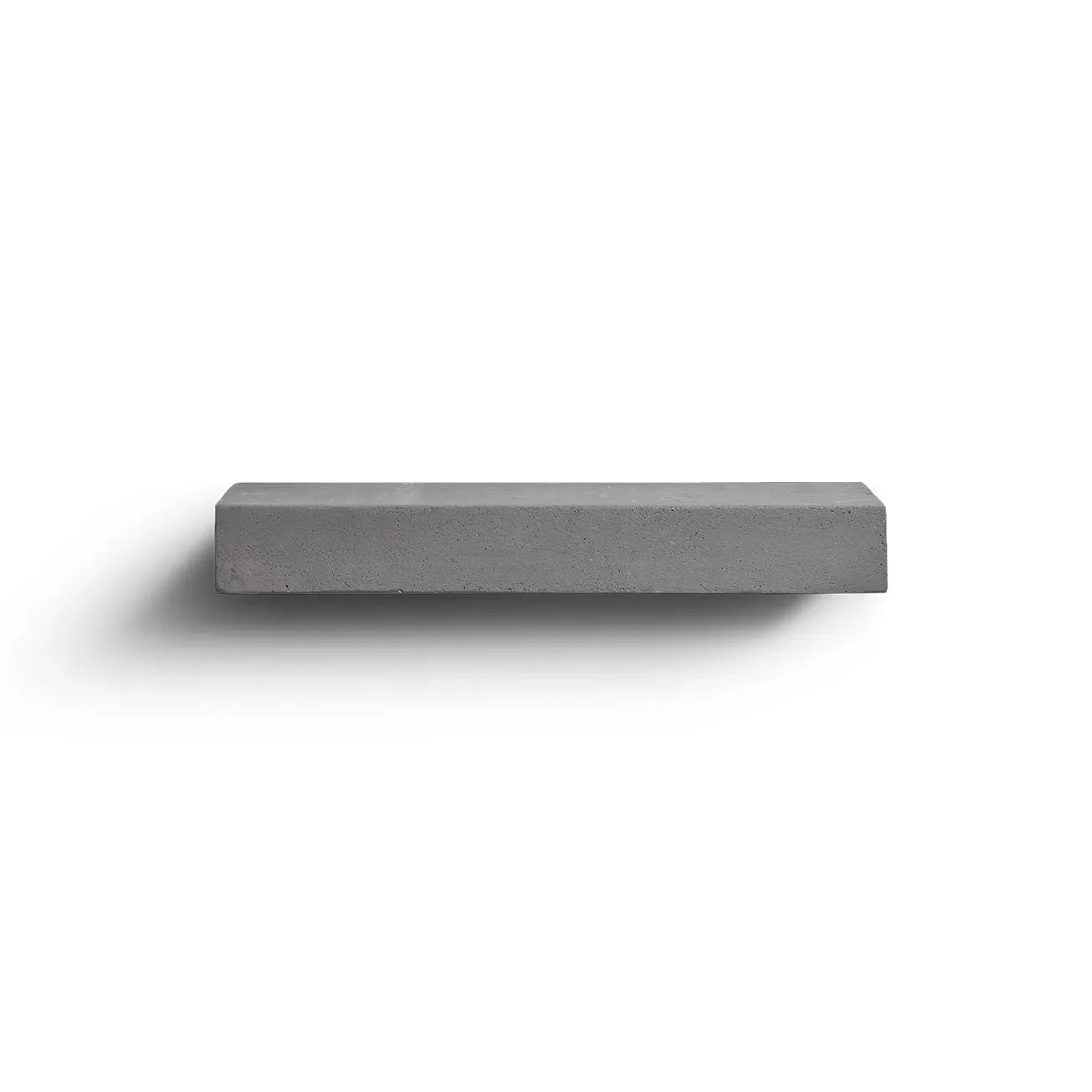 Etagère design minimaliste en béton gris - 30x12cm