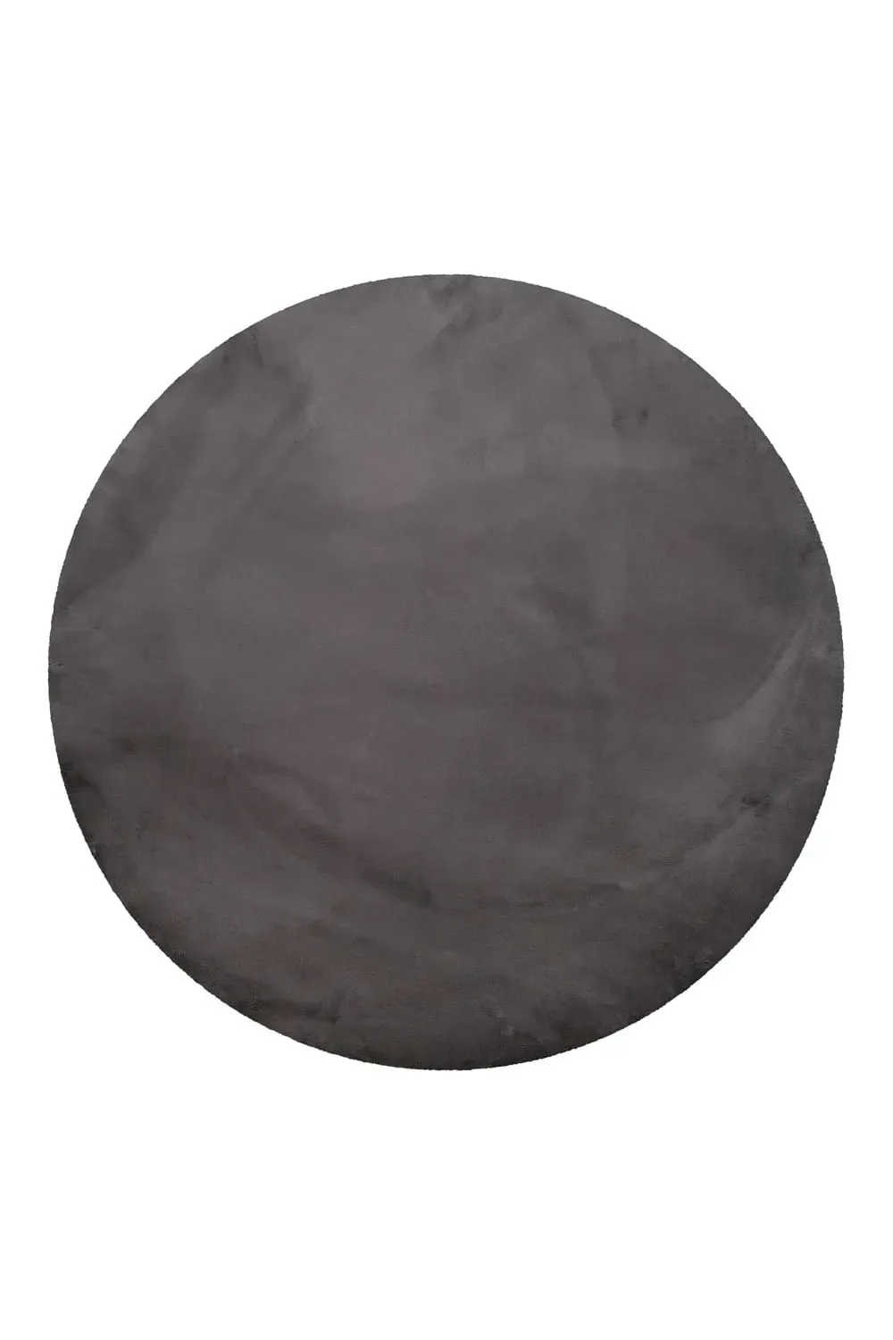 Tapis effet peau de lapin doux tufté gris pour salon, chambre 150 rd.