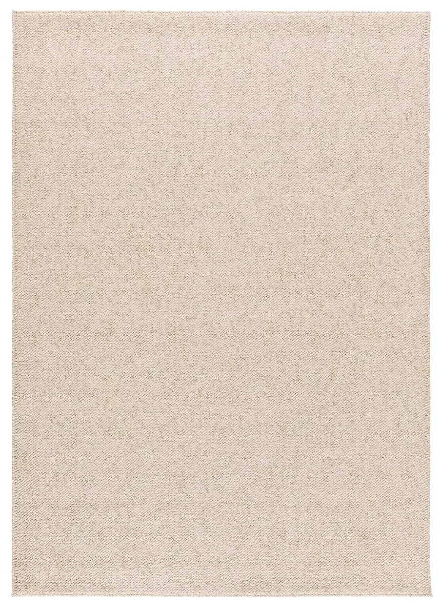 Tapis lavable blanc/beige 120x170 cm