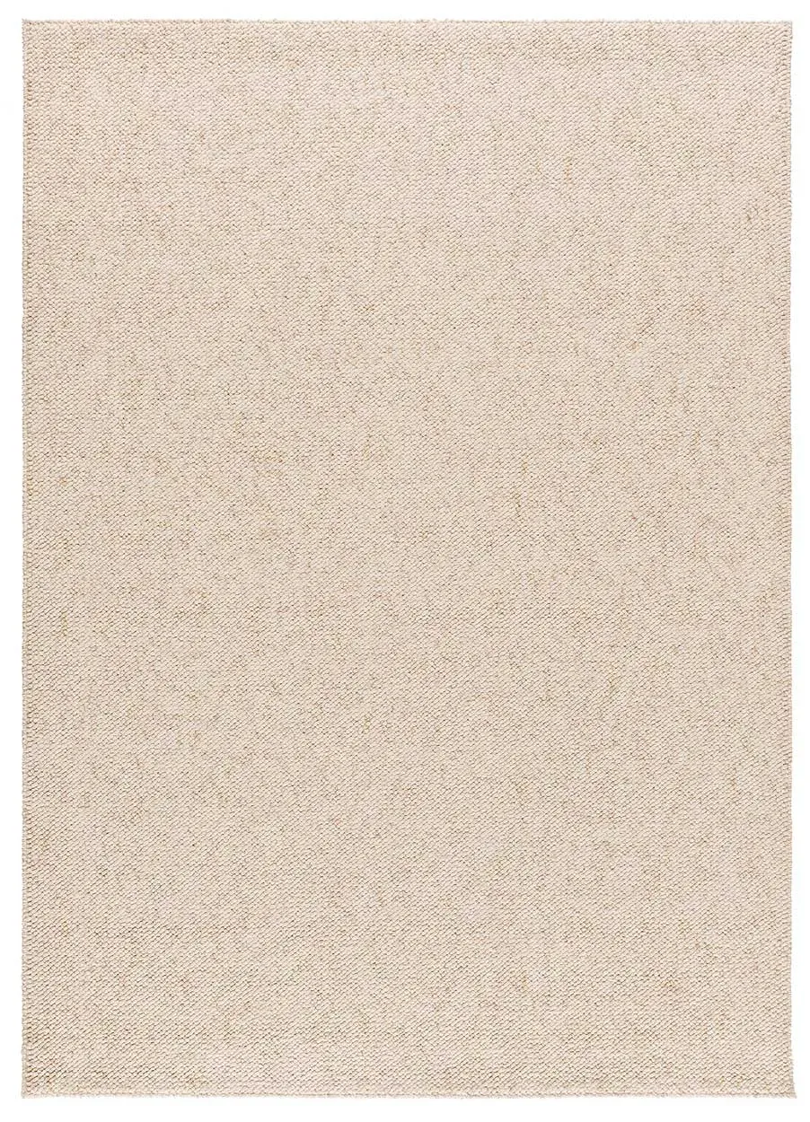 Tapis lavable blanc/beige 160x230 cm