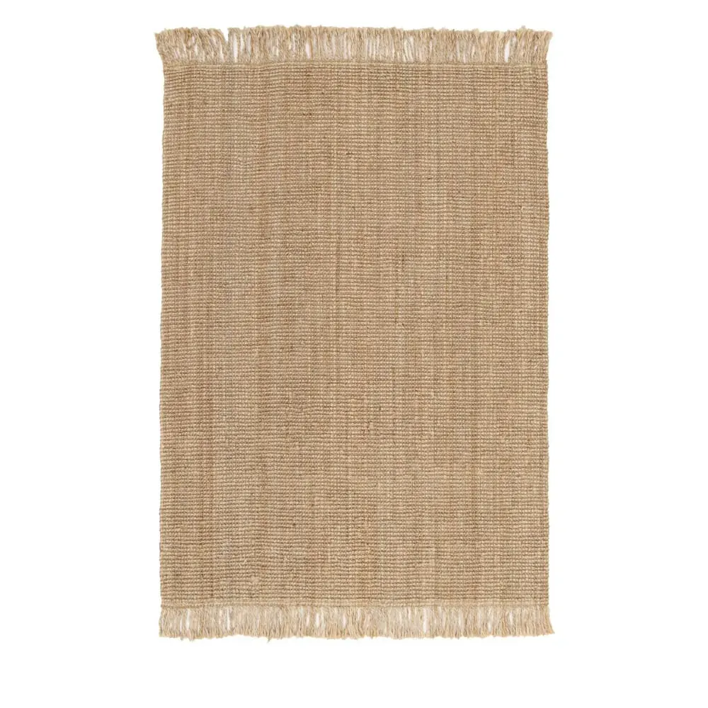 Tapis bohème - 200x290cm Naturel Jute