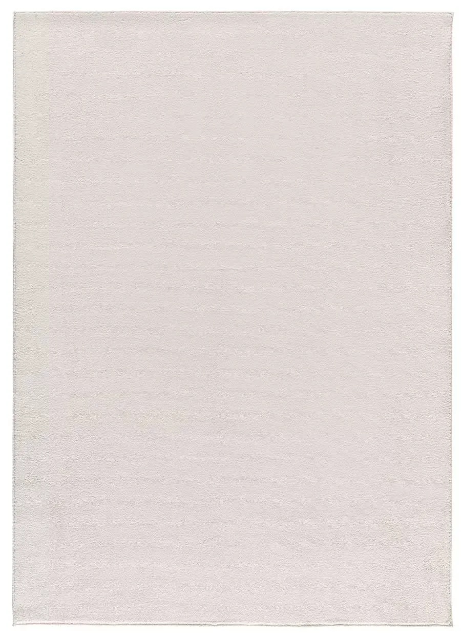 Tapis descente de lit lavable blanc antidérapant 60x100 cm