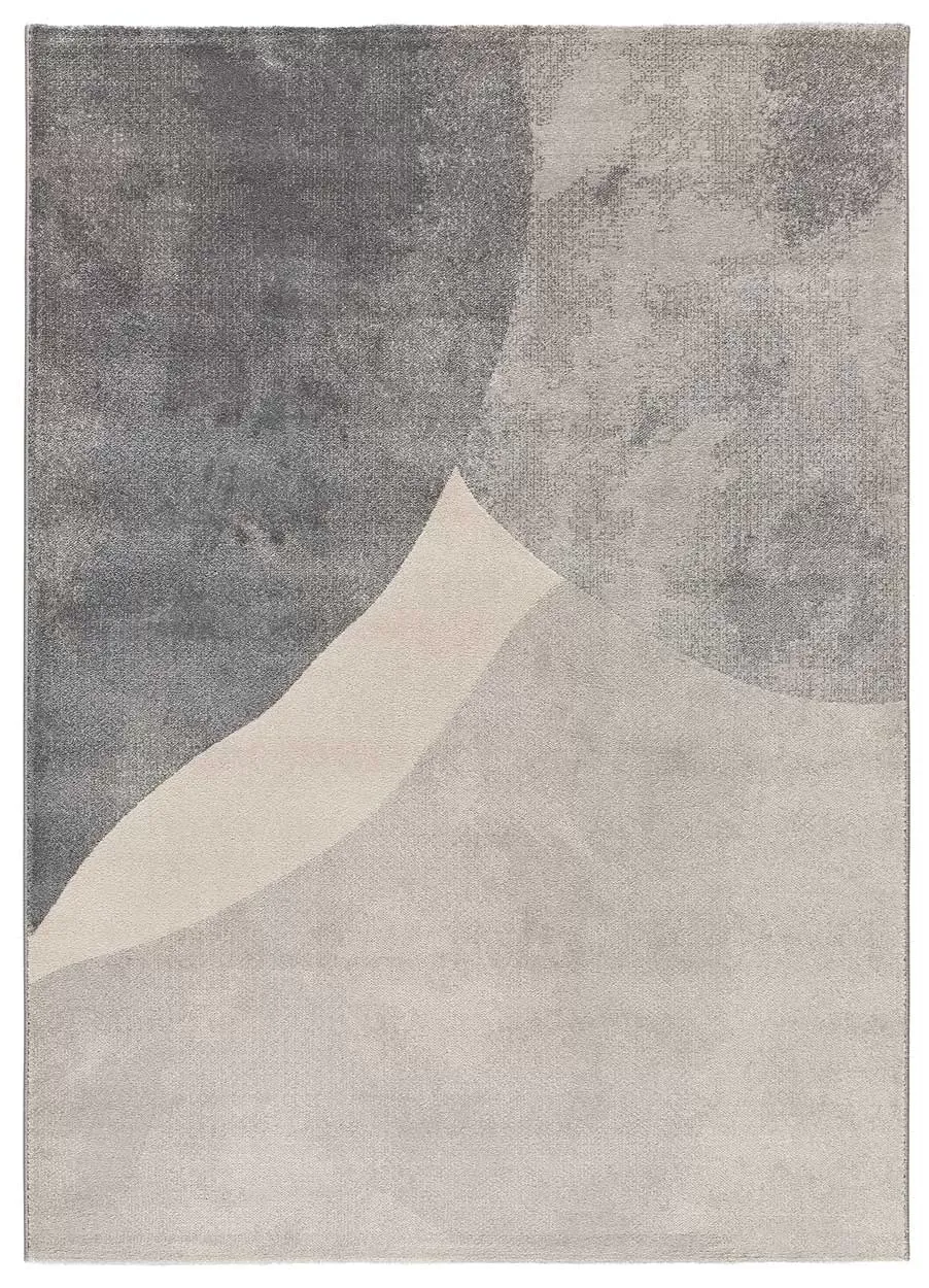 Tapis abstrait gris 140x200 cm