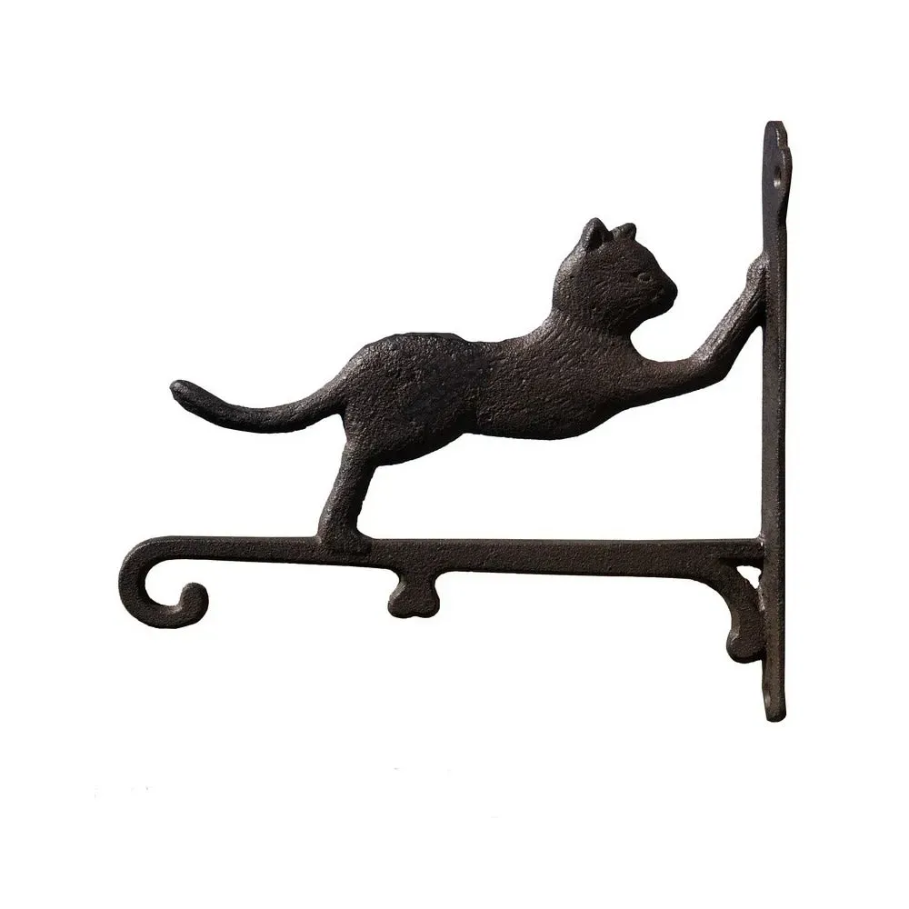 Potence murale fonte marron 26 x 23 cm