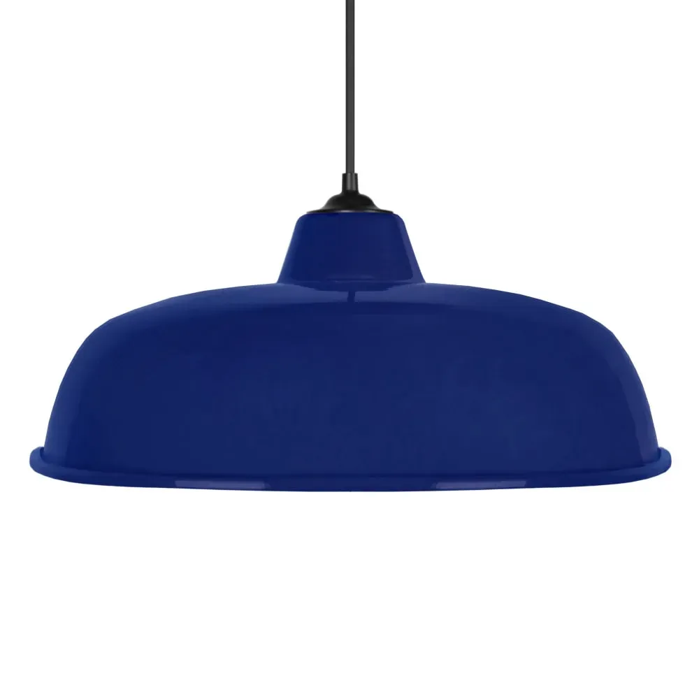 Suspension  métal,Bleu,H 75x D32xP32cm