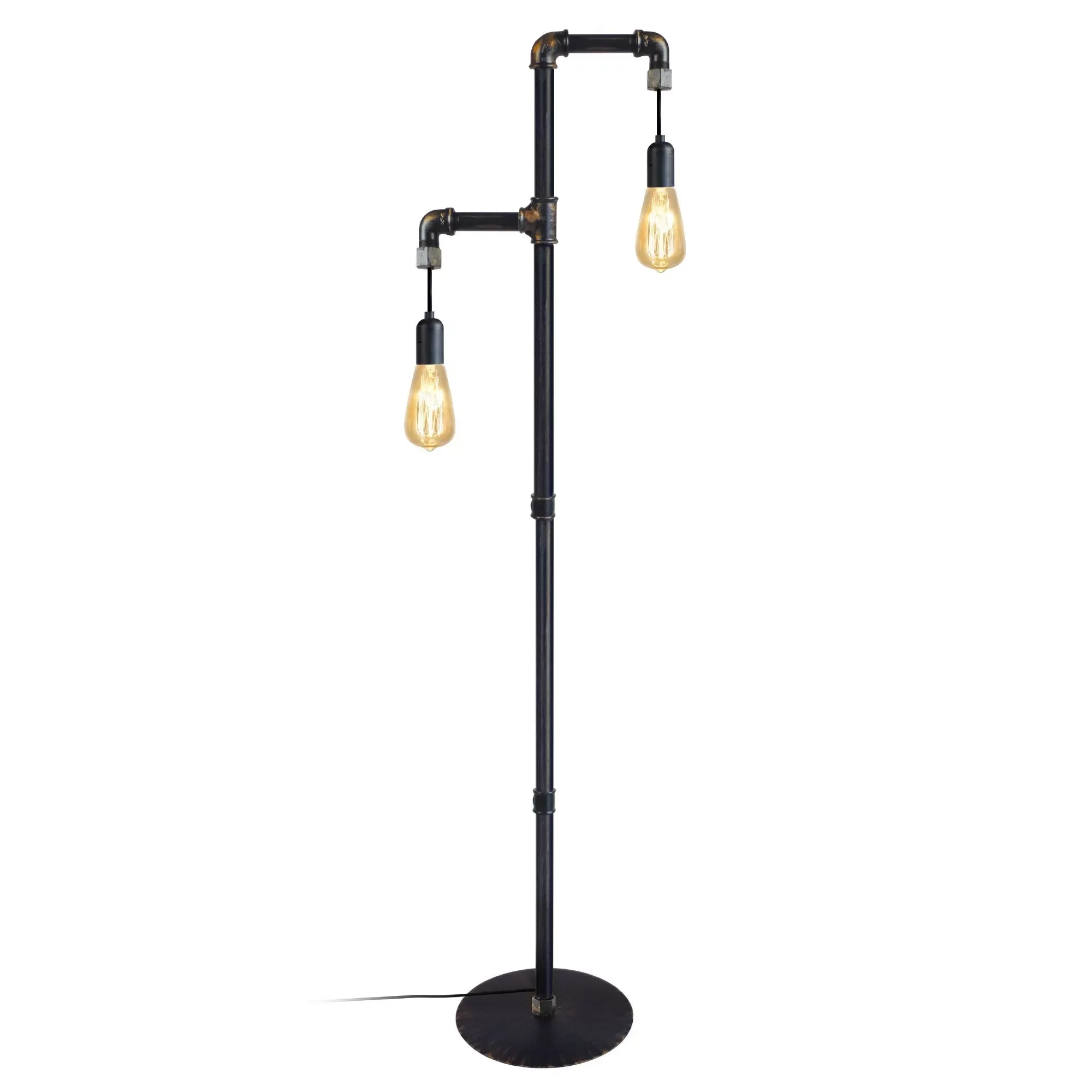 Lampadaire  métal,Noir ,H 155xD 32x P 32cm