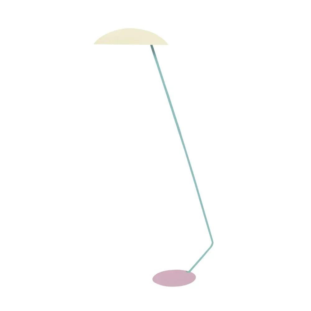 Lampadaire liseuse  métal,beige,H174xD33xP70cm