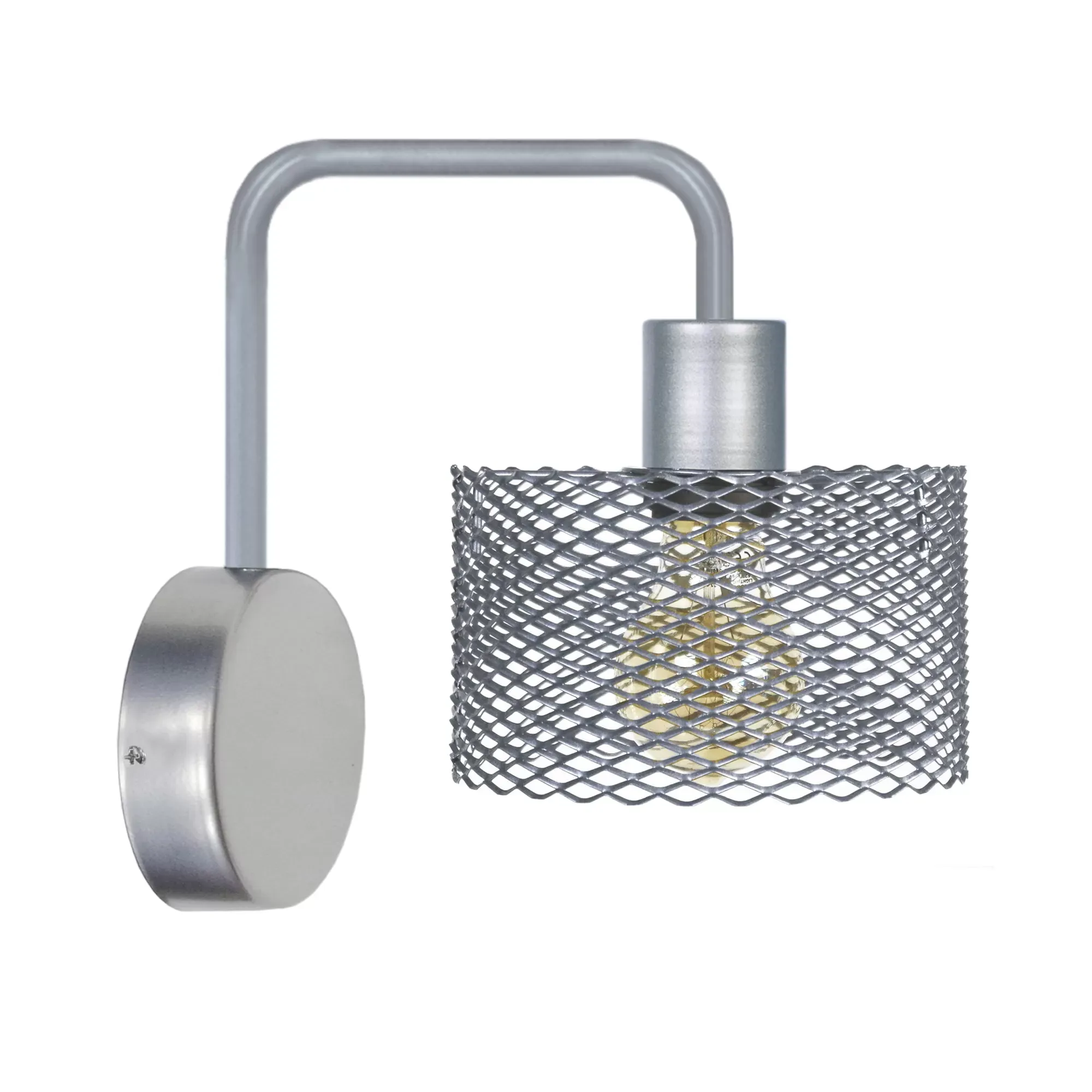 Applique  métal,Aluminium, H22xD16xP 16cm