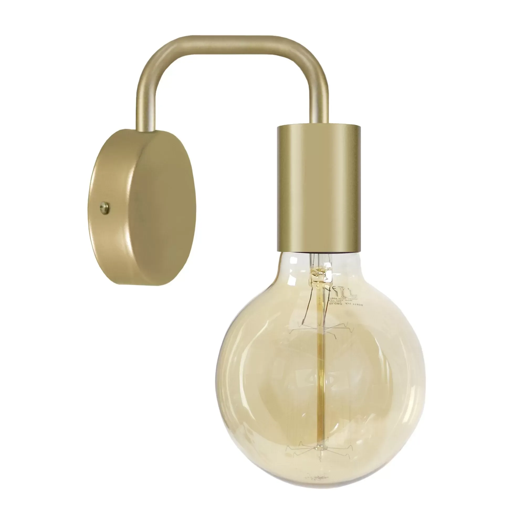 Applique  métal,Doré ,H18xD10xP19cm